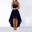 Women's Elegant Solid Slim Tank Skirt Dress