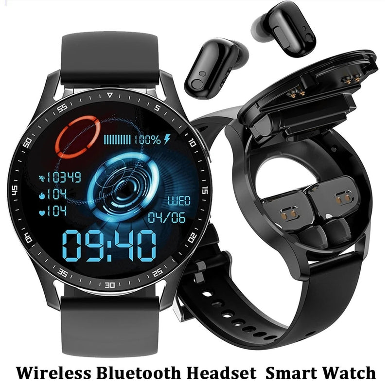 HX7 2 in 1 Bluetooth Earbuds Smart Watch