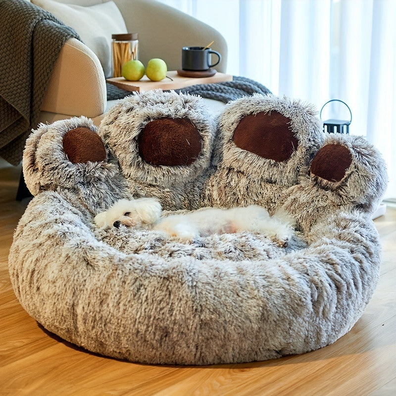 Dog Cat Pet Sofa Paw Shape Bed