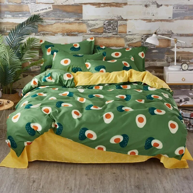 Cartoon Print Double-sided Comforter