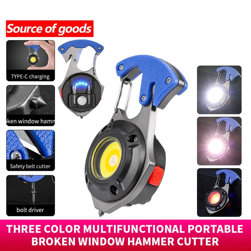 3 Gears Multifunction Rechargeable Flashlight