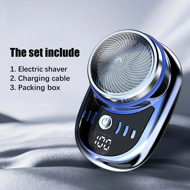 Rechargeable Portable Electric Shaver