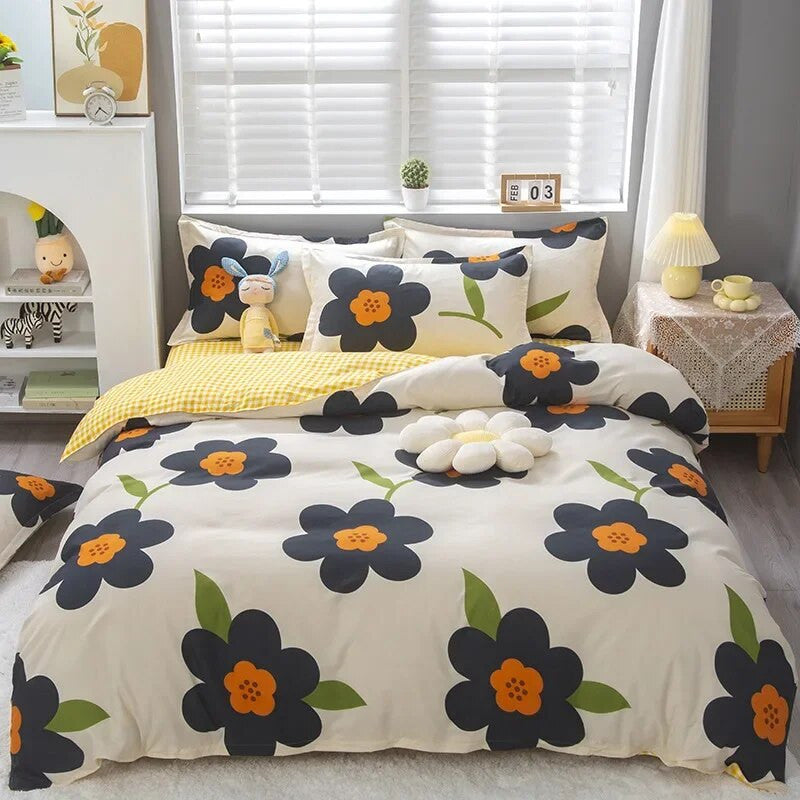 Cartoon Print Double-sided Comforter