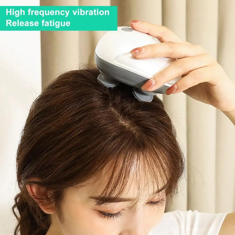 Cat Waterproof Soft Head Adjustable Massager