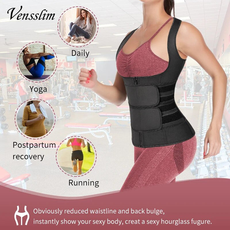 Women's Corset Sauna Sweat Waist Trainer